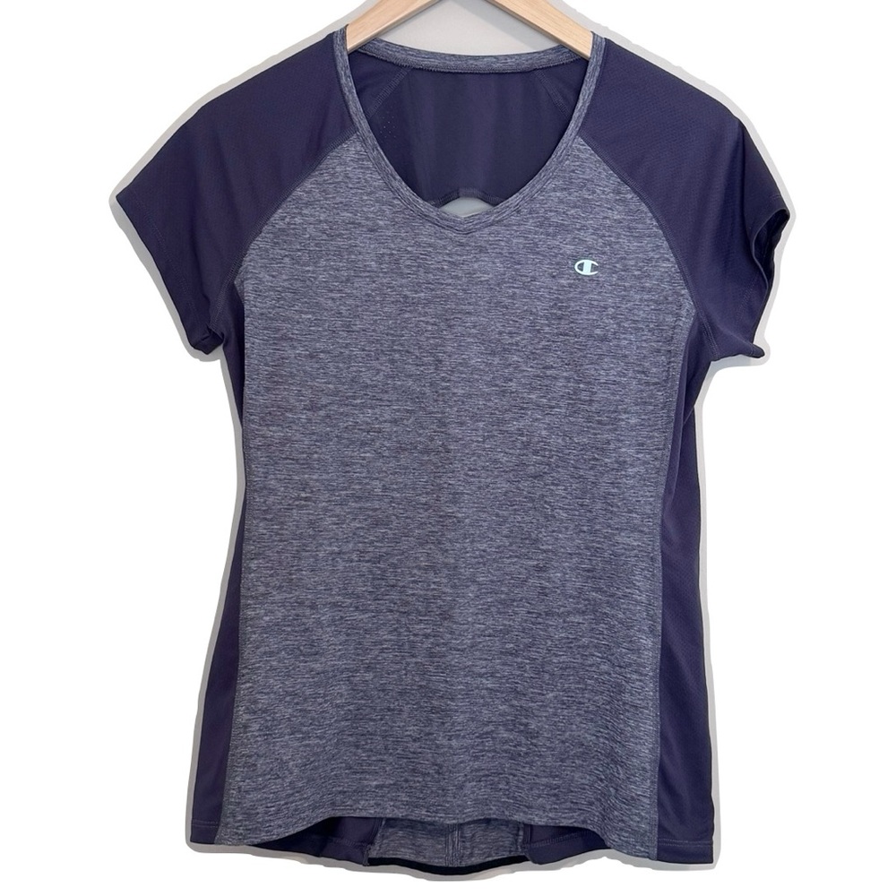 Champion Vapor Top Purple and Gray